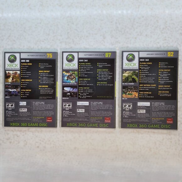 XBox 360 Playable Demo Disc 3 Pack - Picture 3 of 4